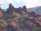 Famous Snoopy Rock in Uptown Sedona - see Woodstock perched on his nose?
