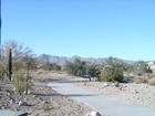 Walking trail at the end of Park Street, Verrado, Arizona