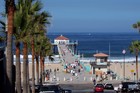 The Manhattan Beach Pier is one of the oldest piers in California.  Many of the best professional Volleyball players in the US got their start on the sand courts at the Pier