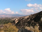 Snow Covered Peaks on the Horizon - From the Ramona Bowl