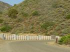 The mark of rural land in Bautista Creek Canyon