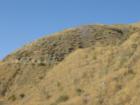 Fire Road climbs one of the many hilltops that forms Bautista Creek, East Hemet CA