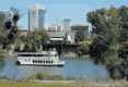 Riverfront by downtown Sacramento 
