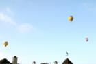 Five O'Clock Rush Hour -   Balloons in the sky over Del Mar in the late afternoon- used with permission- © Copywright Charles Lasnier 2004 