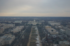 Washington DC as seen from the top of the Washington Monument.