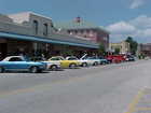 Downtown St. Cloud's Historic Section- The l G.O. Vairs Corvair Club based in St. Cloud creates a postcard from the past with a unique display of their Corvairs along New York Avenue in the historic district. Adding charm to this wonderful old town.