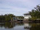 Houses along the water...