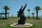 Park overlooking Jacksonville Beach