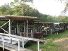 Docks along the Estero River, Lee County FL 