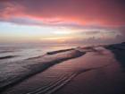 Pink clouds and water in Longboat Key, Florida. 