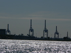 Port of Miami from Biscayne Bay