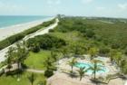 View from Ocean Royale south along the beautiful Juno Beach