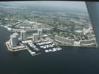 Old Port Cove from the airplane