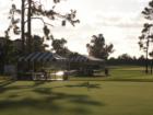 Early mornimg at PGA National's Croquet Grounds.