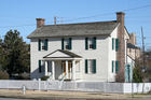 The Root House Museum, Marietta, Georgia. Owned by William Root and his wife Hannah. Mr. Root organized the St. James Episcopal Church in 1842.