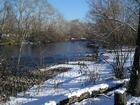 winter fishing in the Boise River, just west of downtown Boise