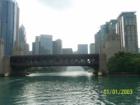 View of downtown Chicago from Chicago River