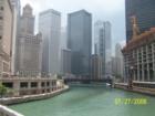 Chicago Downtown and Chicago River
