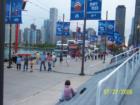 Looking at Chicago from Navy Pier