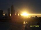 Chicago at Sunset