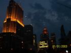 Chicago at night