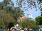Distant View of Wrigley Field, taken from across the street of Brian Ortiz's listing at 1338 W. Addison, Chicago IL.