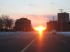 Beautiful Sunset in Lombard