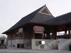 College Avenue Metra Train Station 