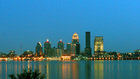 View of Louisville skyline from Southern Indiana