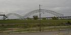 Sherman Minton bridge connecting New Albany, IN with Louisville, KY.