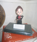 Lizzie Borden bobblehead. Fall River's favorite alleged axe murderer.