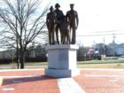 World War II Veterans Memorial in Merrymount Park.