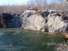 One of the many smaller quarries at Quarry Hills in West Quincy, MA