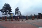 The entrance to U. of M. " Big House"