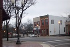 The Saline Reporter offices, our weekly newpaper with a circulation of around 8000.