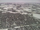 Winter in Alexandria taken from the RE/MAX hot air balloon.
