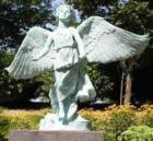 The Angel Of Hope Statue provides a place for grieving families to come and celebrate the life of a lost child.
