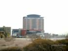 A high rise in downtown Las Vegas. 