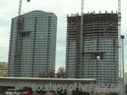 Panorama Towers construction in '06.
