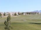 Heading up the fairway to the clubhouse at Aliante Golf Club in North Las Vegas, NV.