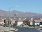 The view down Broadwing Street in Sun City Aliante in North Las Vegas, NV. 