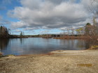 Boat ramp and entrance to Kingston Lake