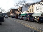 Northport, NY: Main Street still has the original trolley tracks.