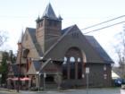 This was once a church but for some time now has been operated as a restaurant.  Presently home to one of Rhinebeck 's finest restaurant- Terrapin