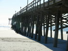 The local Pier- one of two remaining on the island. (Atlantic Beach)