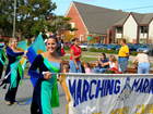Local activities like the Veterans Day Parade 2006- pictured is the Color Guard Team of East Carteret HS