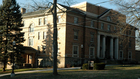 Ohio Wesleyan's Sanborn Hall in the morning sun. Sanborn is home to Ohio Wesleyan's music department and Jemison Auditorium is the site of numerous free recitals throughout the academic year.