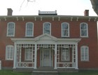 The historic Orange Township Gooding House located on Columbus Pike 
      