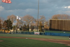View towards downtown from Cooper Stadium, located in Franklinton just southwest of the I-71 and I-70 split.