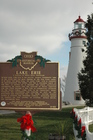 Marblehead Lighthouse is decked out for the Christmas season.